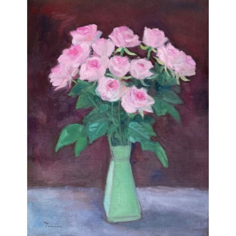 民野宏之 「薔薇」原画
