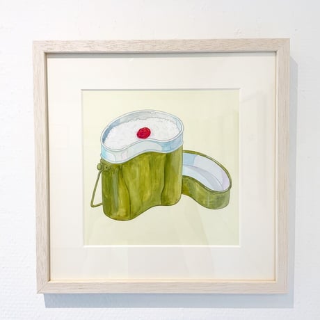 藤本巧「飯ごう」fujimoto takumi 原画