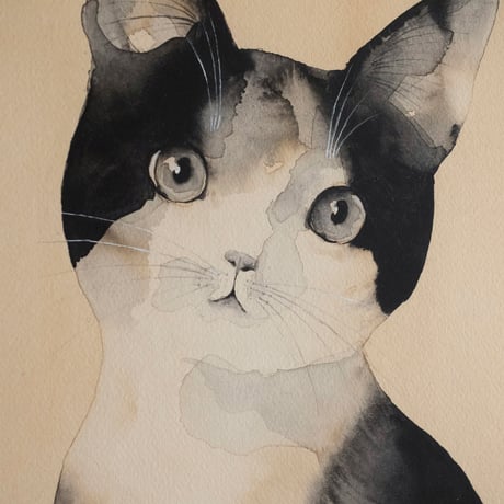 ミヤギユカリ「静」原画