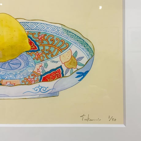 藤本巧「朝の香り」ジークレー版画作品