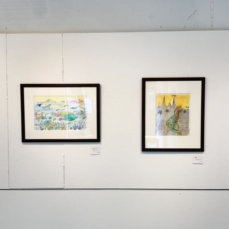 はんまけいこ「Kohama Is」hanma keiko 原画