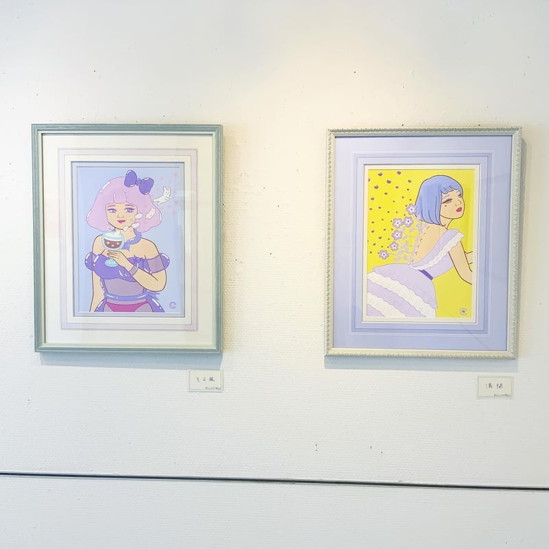 竹井千佳「そよ風」/ 原画 chika takei | SPACE YUI online shop