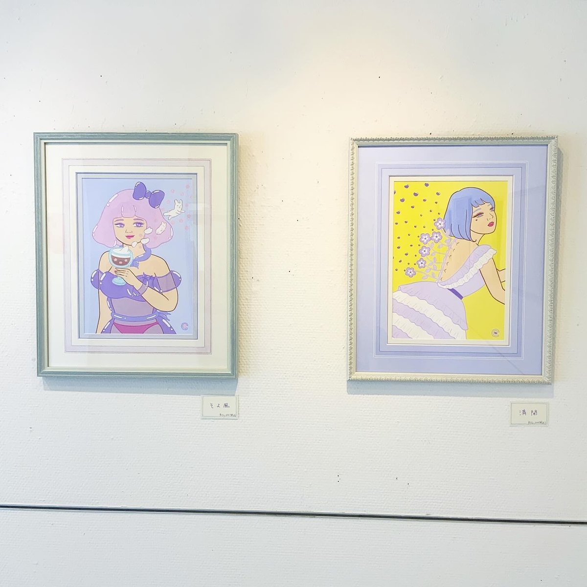 竹井千佳「そよ風」/ 原画 chika takei | SPACE YUI online shop