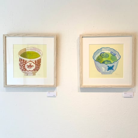藤本巧「煎茶 ＃3」fujimoto takumi 原画