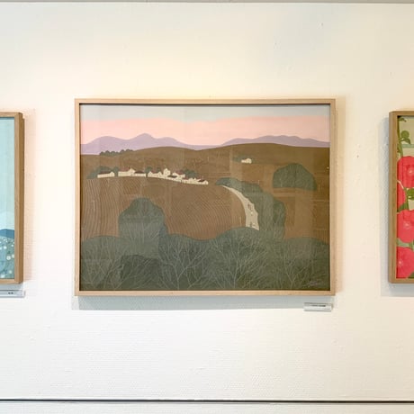川上和生「マホガニー色の時間」原画作品