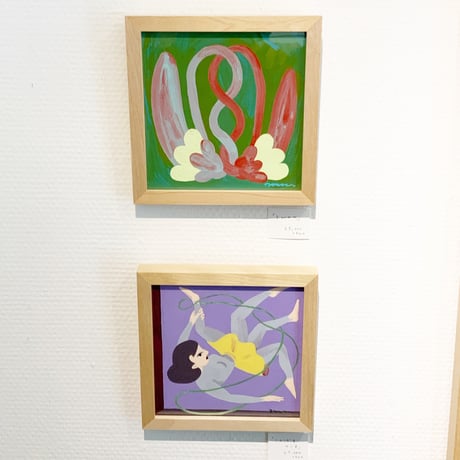 中村桃子「ことばをのこす」  原画