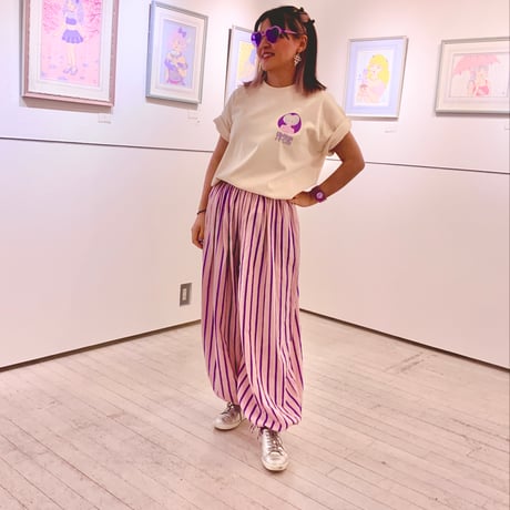 竹井千佳 Tシャツ（ステッカー付）　chika takei