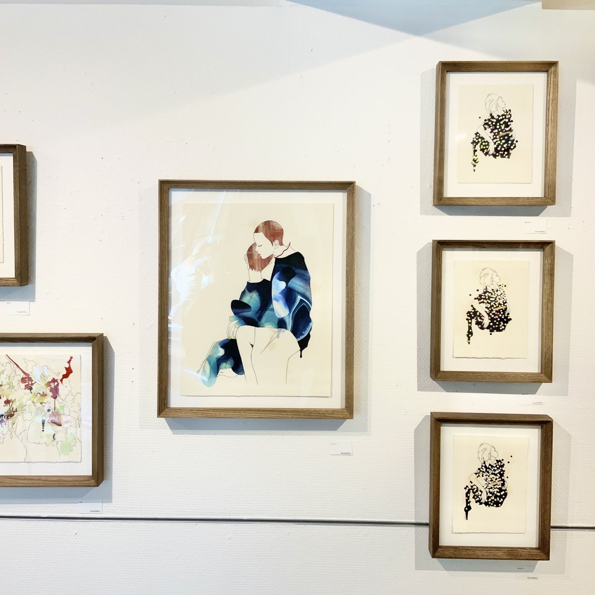 ミカオ　MICAO 「やわらかな雨」版画　絵画 MICAO(版画）|アート＆フレーム|絵と額縁の専門店