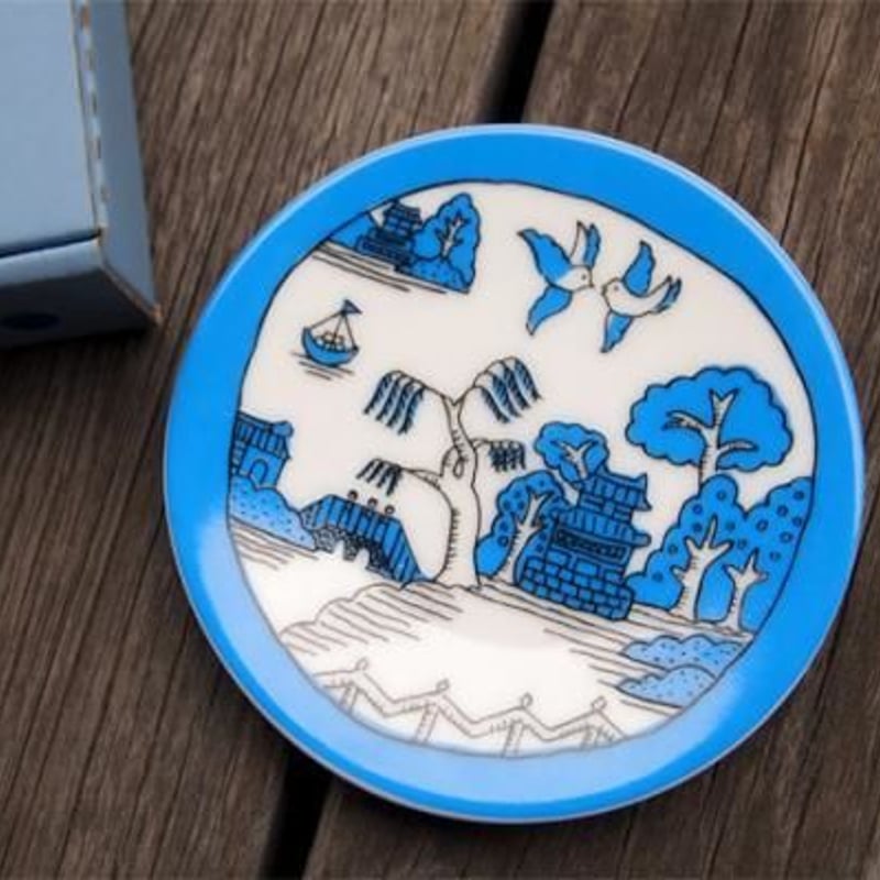 安西水丸グッズ「water point 小皿」 | SPACE YUI online shop