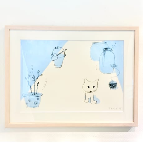 南伸坊「それぞれ」版画