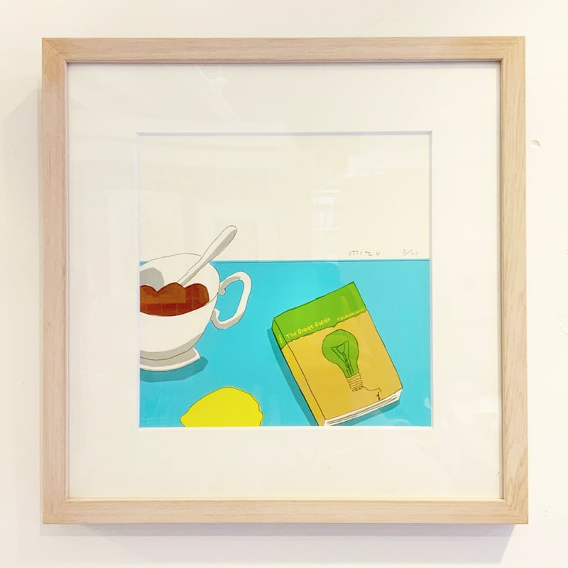 安西水丸 版画作品(Shelton Hotel) 安西水丸「ルソーの風景」mizumaru anzai | SPACE YUI online shop