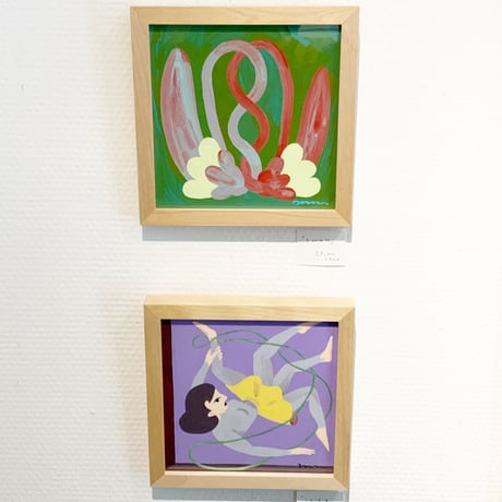 中村桃子「swan」  原画