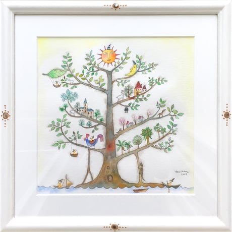 はんまけいこ「The Tree village」