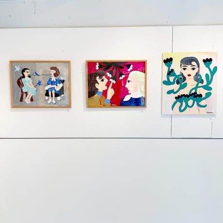中村幸子・中村桃子コラボレーション作品「実験Ⅴ」原画