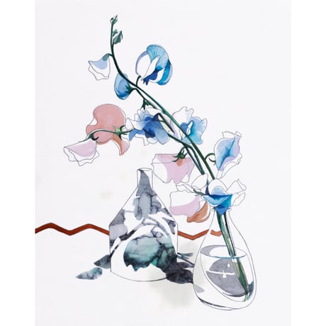 オカダミカ/micca「交差する_object_2」（原画）