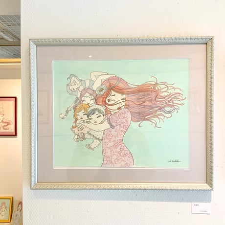 須川まきこ「大好き」原画 sugawa makiko
