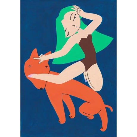 丸山一葉「このまま見張る」原画作品