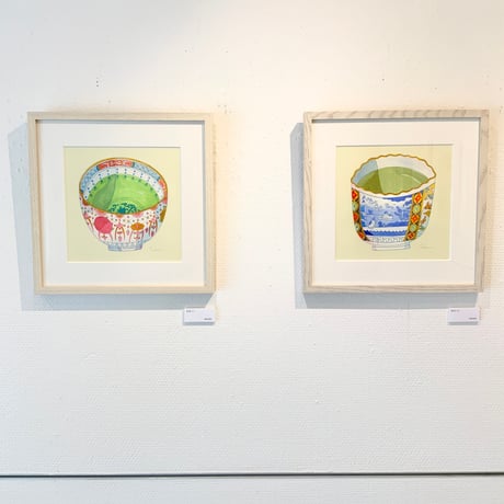 藤本巧「煎茶 ＃1」fujimoto takumi 原画