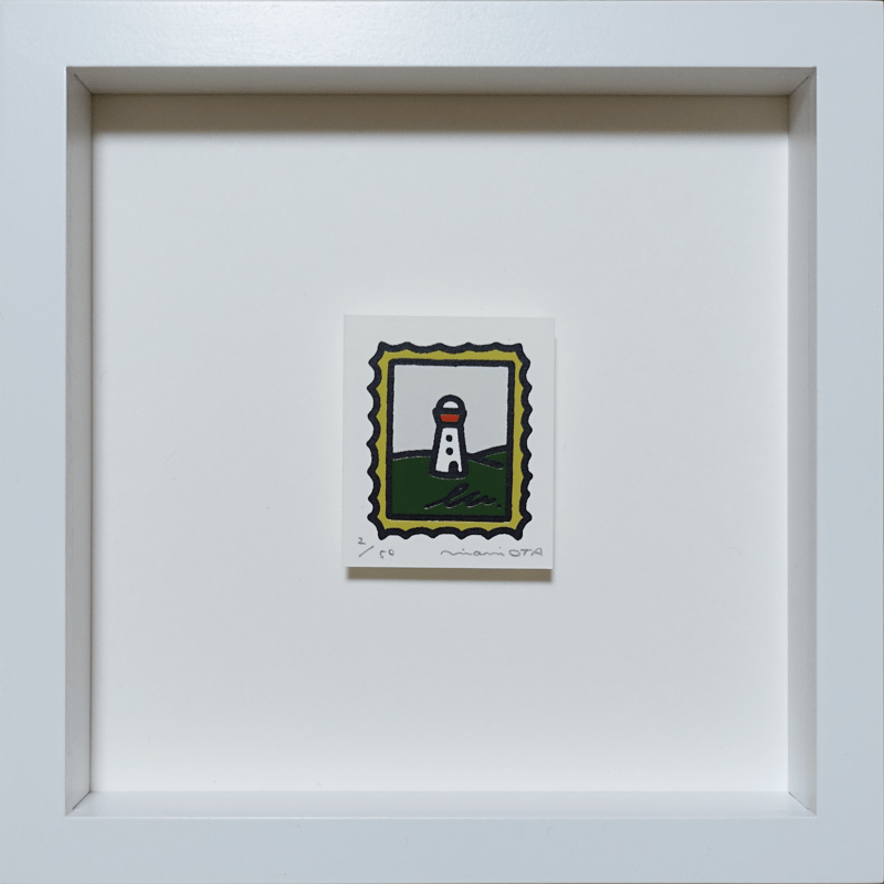 OTA Minami「親指みたいな人がいる」版画 | SPACE YUI online shop