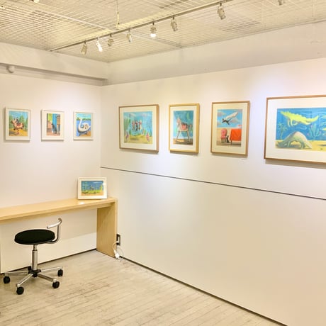 松本圭以子「何回飛べるかな」原画作品