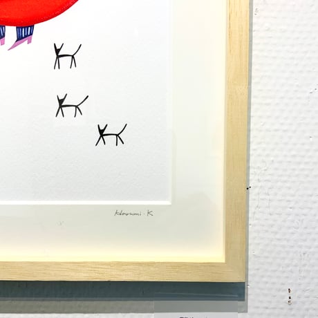 木村晴美「家族がいっぱい」原画