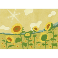 川上和生「太陽の讃歌」原画作品