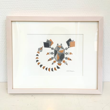 河井いづみ「さそり座Ⅰ（星座）」  izumi kawai  原画
