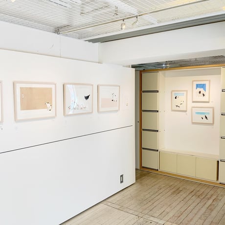 南伸坊「ヒナゲシ」版画