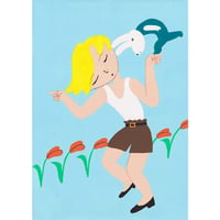 丸山一葉「広がるゆくえ」原画作品