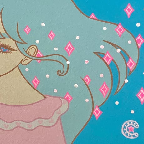 竹井千佳「Just like honey」/ 原画　chika takei