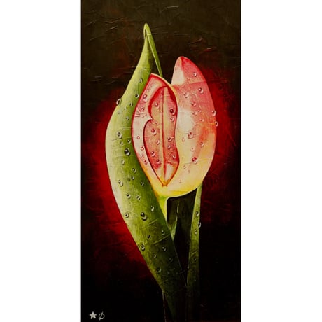 星野哲朗「開花」原画作品