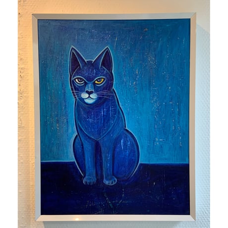 シーノ・タカヒデ「猫道」原画作品