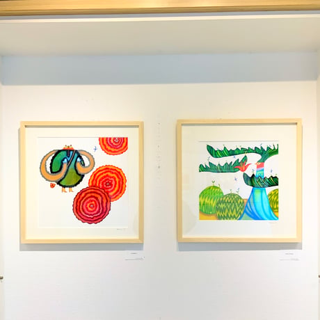 木村晴美「はじめまして」原画