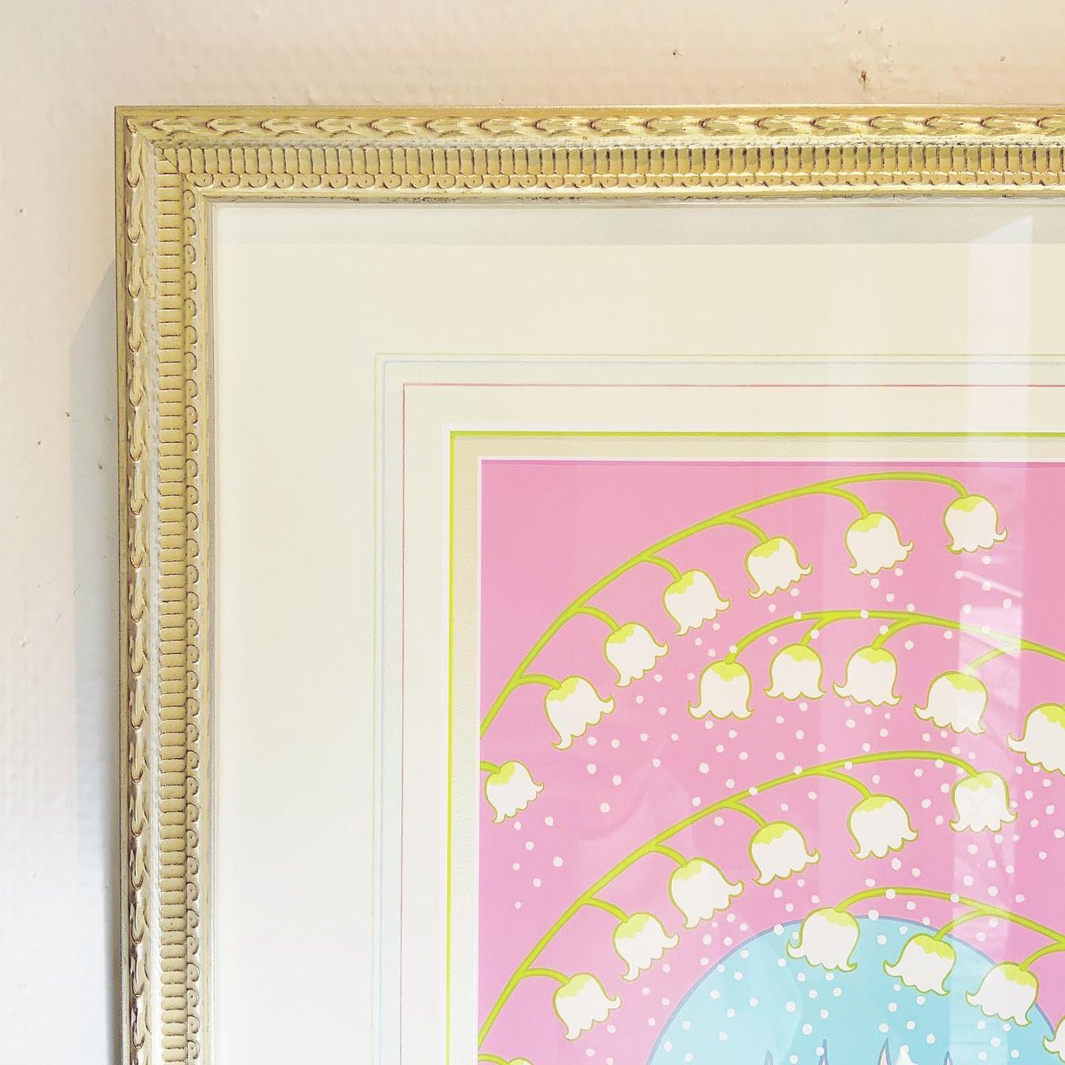 竹井千佳「スズラン-Lily of the valley」/ 原画 chika takei |