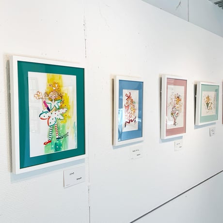田村セツコ「ときめき」原画  tamura setsuko