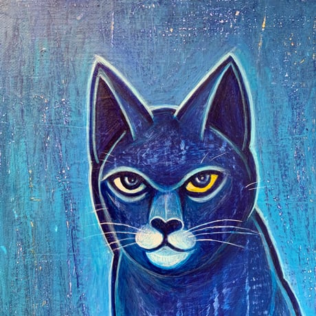 シーノ・タカヒデ「猫道」原画作品