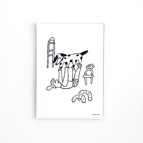黒田愛里「TRAINING」原画作品
