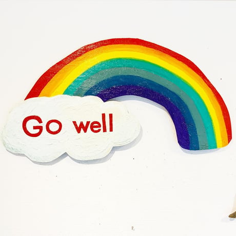 そで山かほ子 「Go well rainbow」