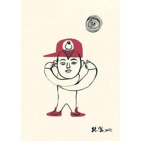山田博之「できないことはしなくていいよ」原画 hiroyuki yamada
