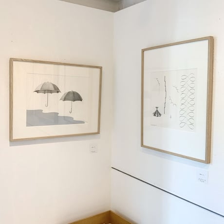 河井いづみ「銀色のリズム」  izumi kawai  原画