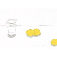 安西水丸　「レモンとコカコーラ 2022年版」