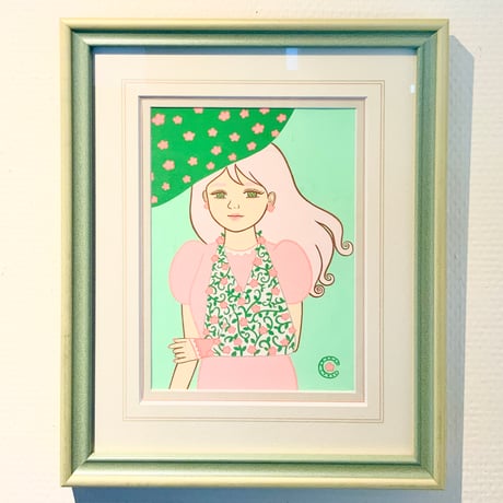 竹井千佳「定期検診」/ 原画　chika takei