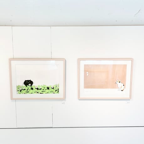 南伸坊「てるてる坊主」版画