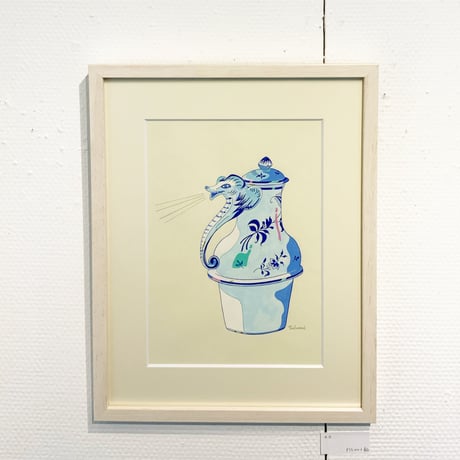 藤本巧「水注」原画