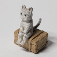 金沢和寛「猫 グレートラ・旅行鞄」kanazawa kazuhiro