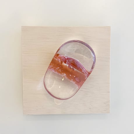 宮本崇輝 ガラス作品「ペーパーウェイト」