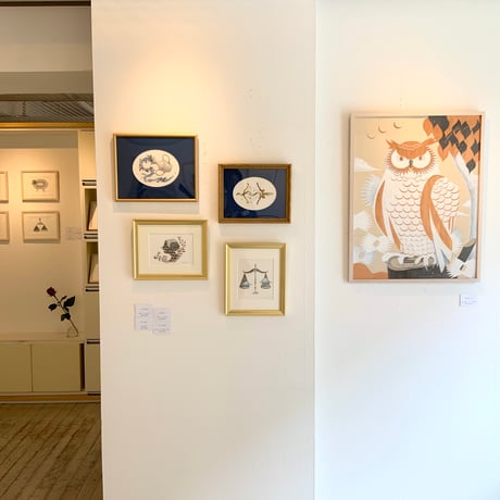 河井いづみ「森のまばたき」 izumi kawai  原画