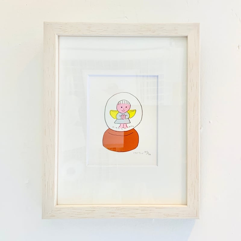 安西水丸「天使のスノードーム」 mizumaru anzai | SPACE YUI onl