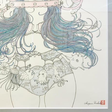 須川まきこ「found it!」原画 sugawa makiko