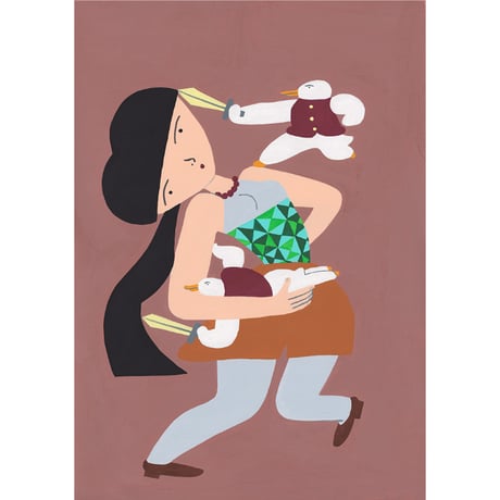 丸山一葉「思わずパラレル」原画作品